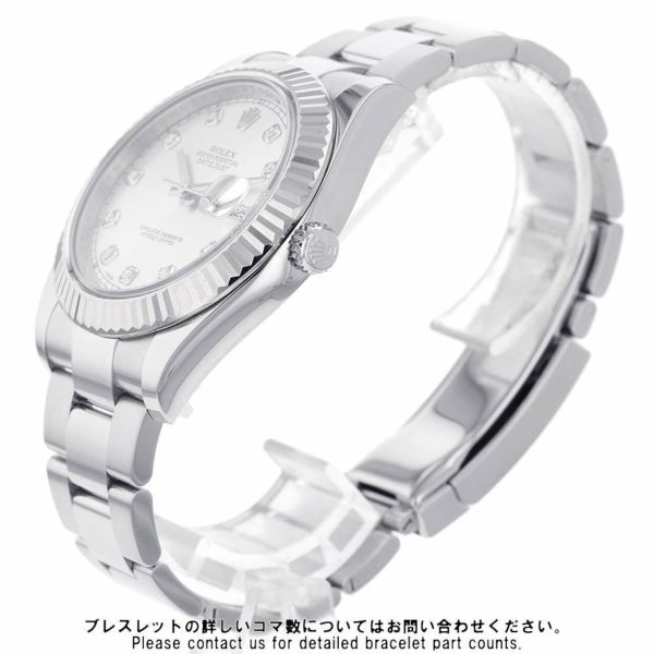 ロレックス デイトジャスト2 116334G ROLEX 腕時計 シルバー文字盤