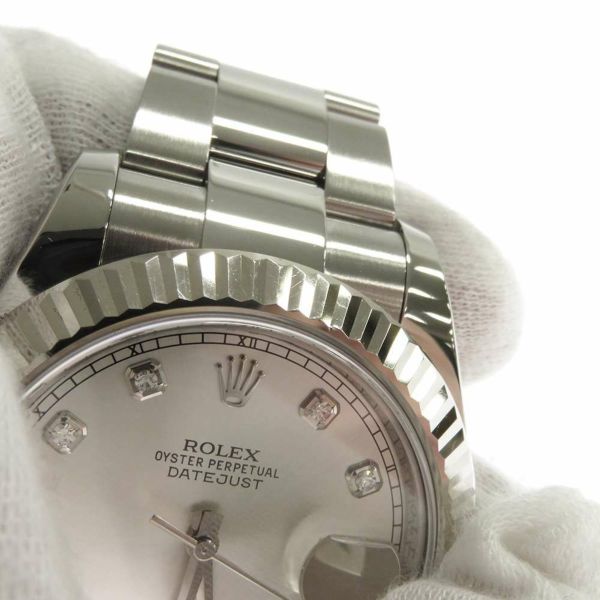 ロレックス デイトジャスト2 116334G ROLEX 腕時計 シルバー文字盤