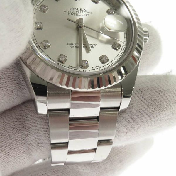 ロレックス デイトジャスト2 116334G ROLEX 腕時計 シルバー文字盤