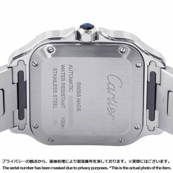 カルティエ サントス ドゥ カルティエ WSSA0061 Cartier 腕時計 スモーキーグリーン文字盤