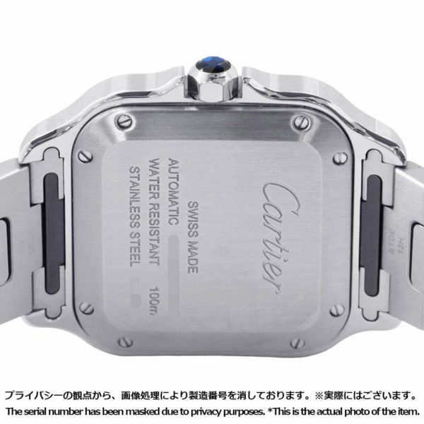 カルティエ サントス ドゥ カルティエ WSSA0061 Cartier 腕時計 スモーキーグリーン文字盤