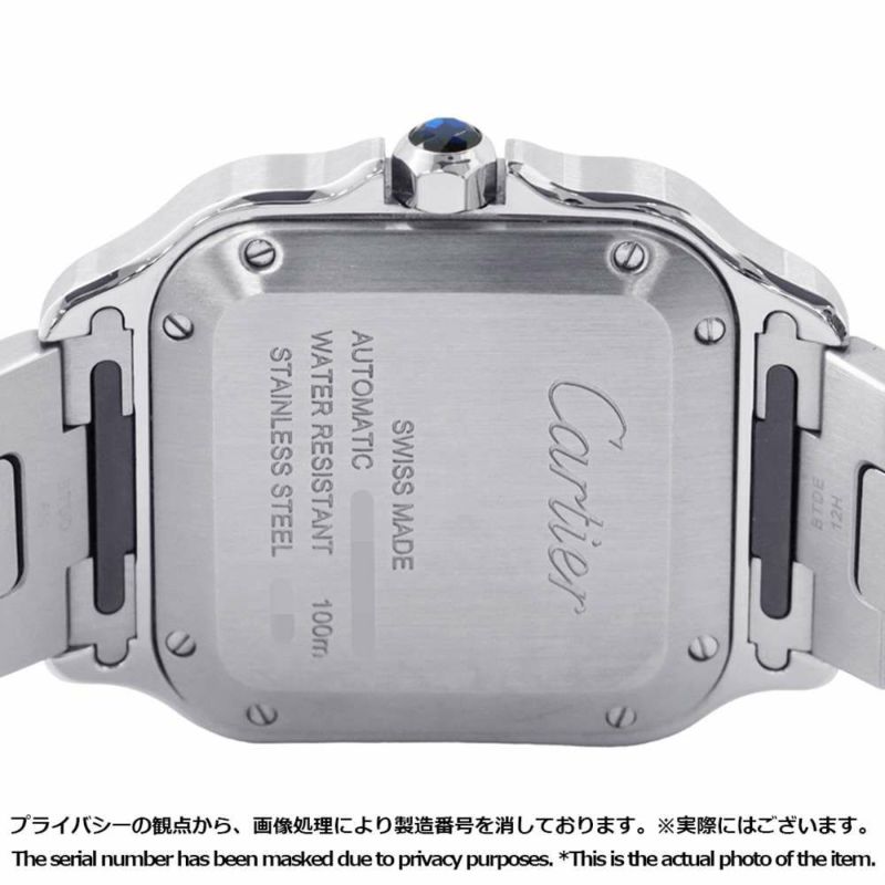 カルティエ サントス ドゥ カルティエ WSSA0061 Cartier 腕時計 スモーキーグリーン文字盤