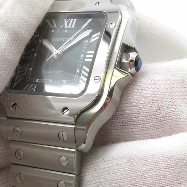 カルティエ サントス ドゥ カルティエ WSSA0061 Cartier 腕時計 スモーキーグリーン文字盤