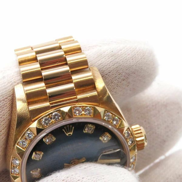 ロレックス デイトジャスト W番 69258G ROLEX 腕時計 ブルーグラデーション文字盤 レディース