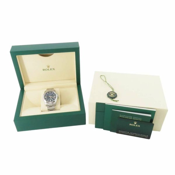 ロレックス オイスターパーペチュアル 124300 ROLEX 腕時計 ブライトブルー文字盤
