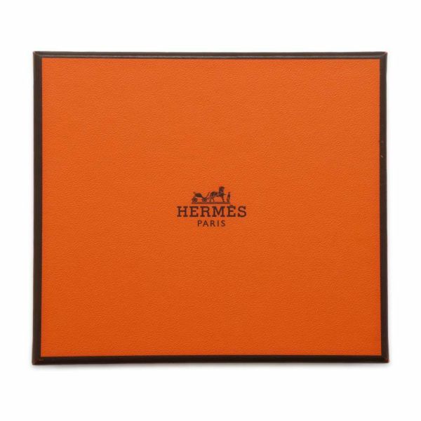 エルメス カードケース ベアン ゴールド/ゴールド金具 ヴォーエプソン U刻印 HERMES 財布