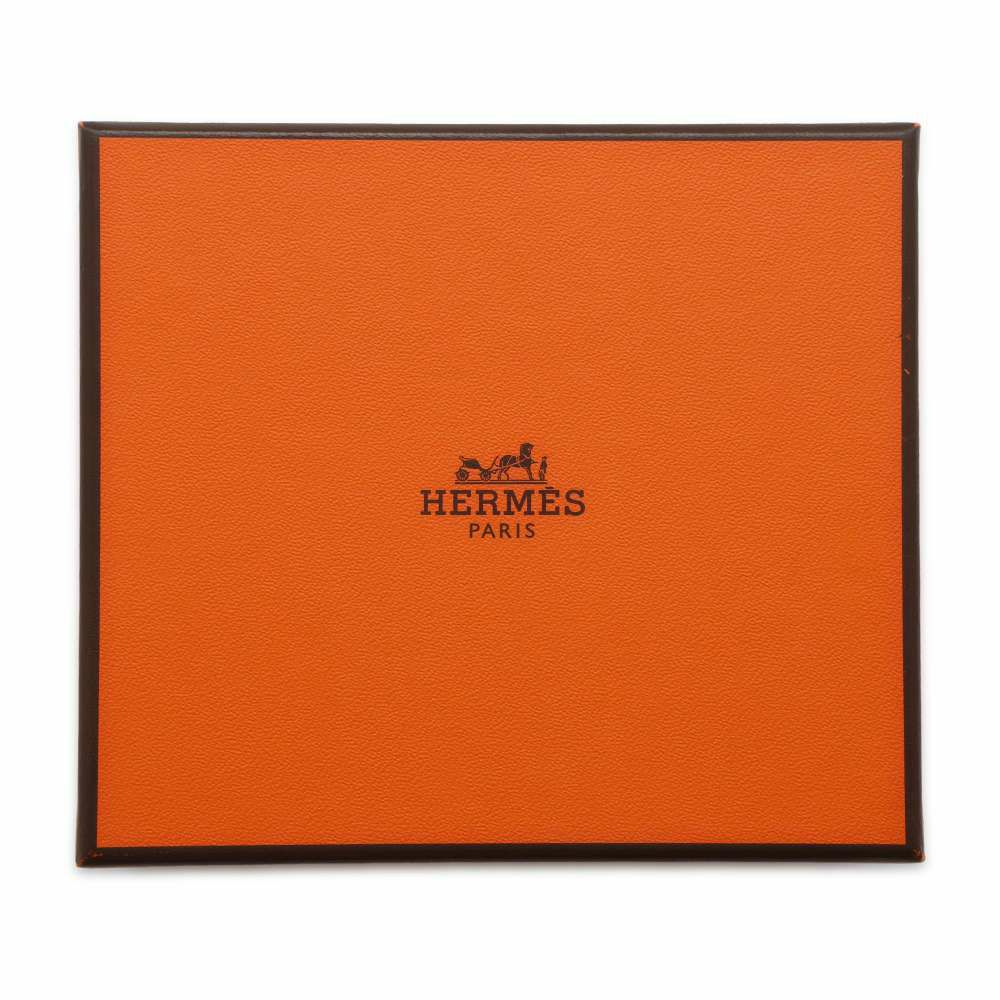 エルメス カードケース ベアン ゴールド/ゴールド金具 ヴォーエプソン U刻印 HERMES 財布