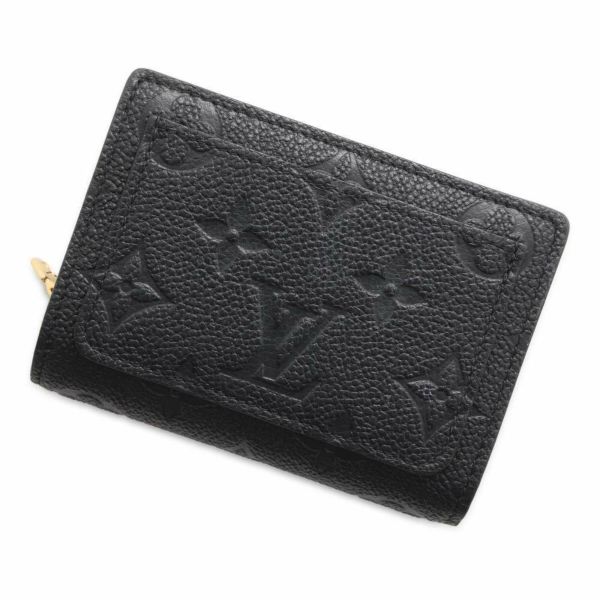 ルイヴィトン 二つ折り財布 モノグラム・アンプラント ポルトフォイユ・クレア M80151 LOUIS VUITTON ブラック 黒 安心保証 |  中古・新品ブランド販売ギャラリーレア公式通販