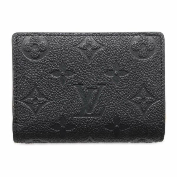 ルイヴィトン 二つ折り財布 モノグラム・アンプラント ポルトフォイユ・クレア M80151 LOUIS VUITTON ブラック 黒