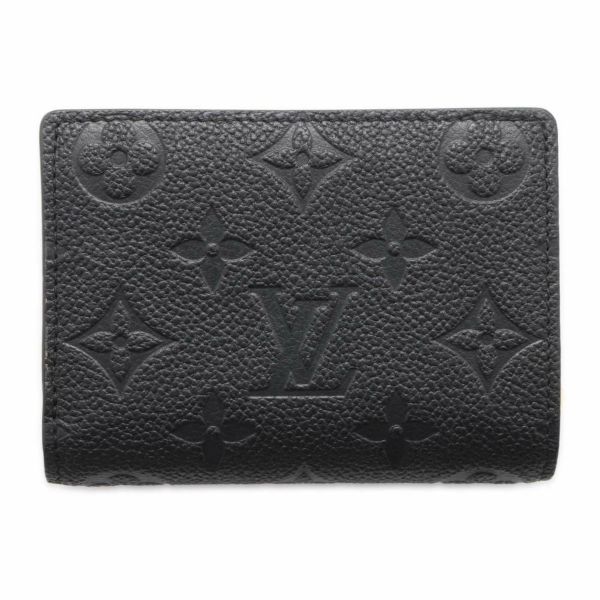 ルイヴィトン 二つ折り財布 モノグラム・アンプラント ポルトフォイユ・クレア M80151 LOUIS VUITTON ブラック 黒