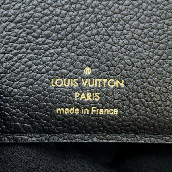 ルイヴィトン 二つ折り財布 モノグラム・アンプラント ポルトフォイユ・クレア M80151 LOUIS VUITTON ブラック 黒