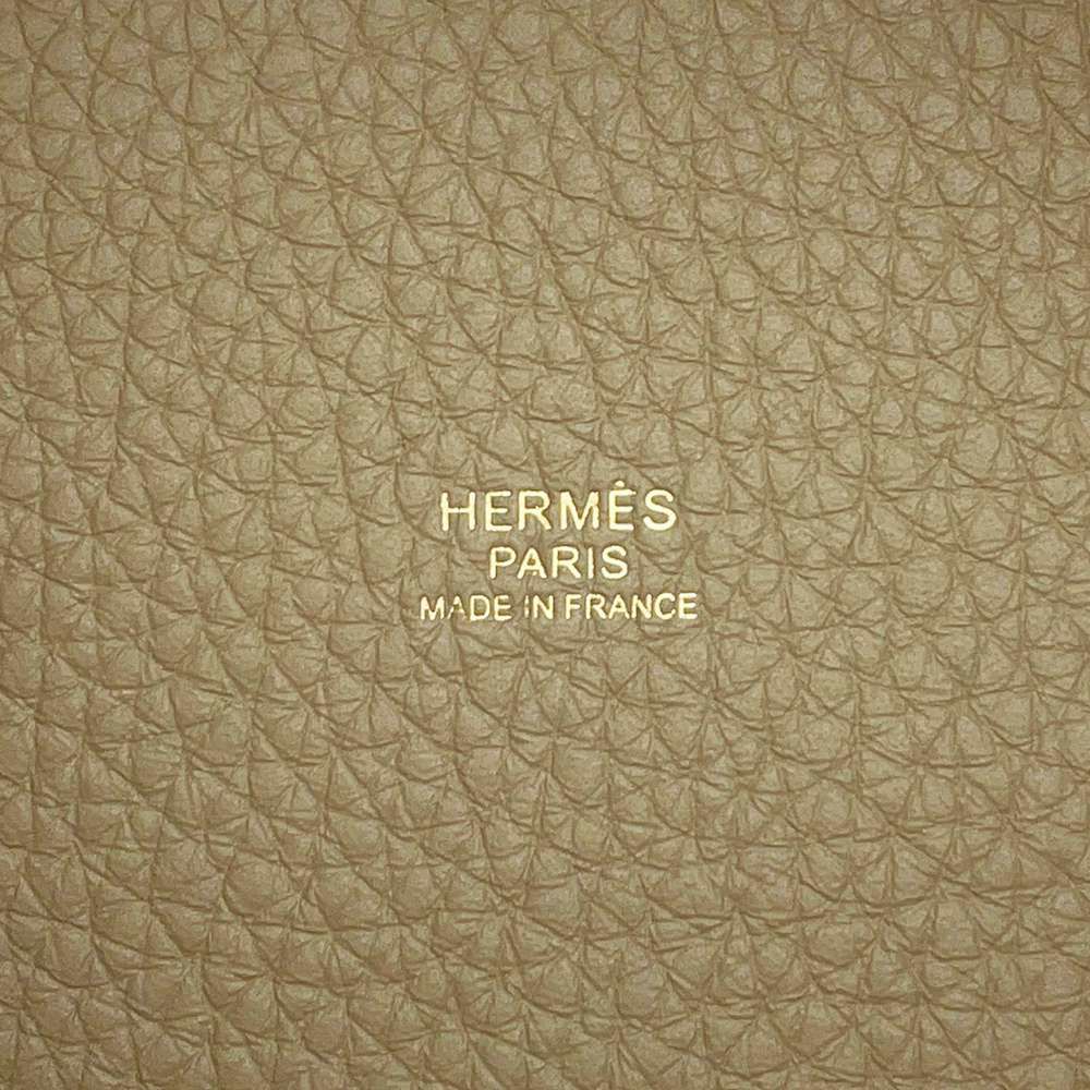 エルメス ハンドバッグ ピコタンロックPM ベージュマルファ/ゴールド金具 トリヨンクレマンス W刻印