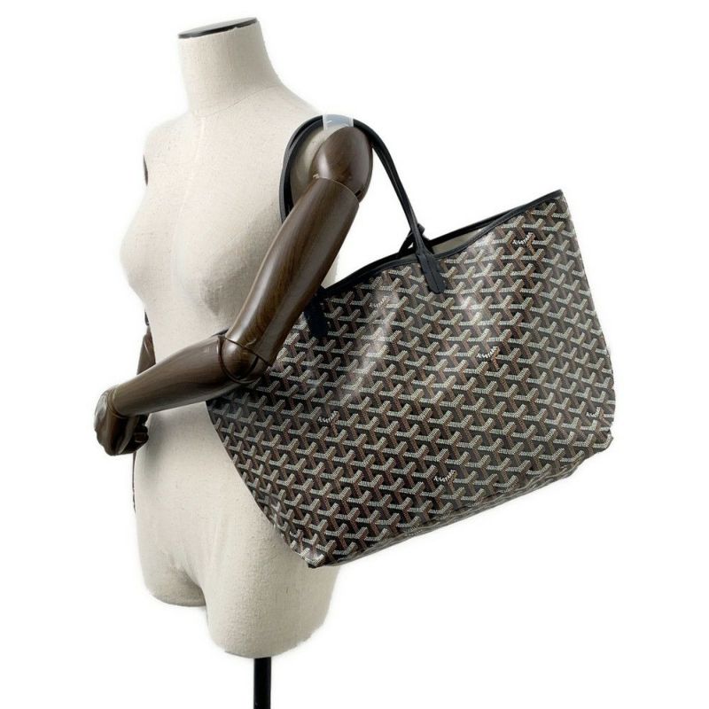 ゴヤール トートバッグ サンルイPM STLOUIPMLTY01CL01P GOYARD ポーチ付き 黒