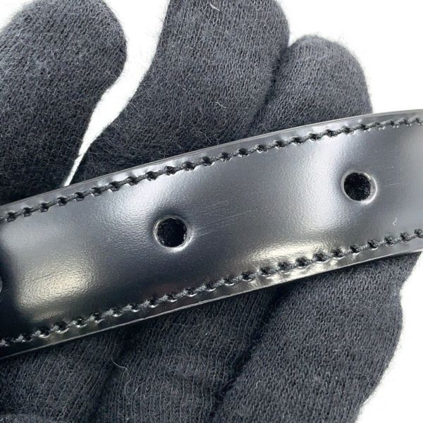 グッチ ベルト インターロッキングG スリムベルト サイズ90 598106 GUCCI 黒