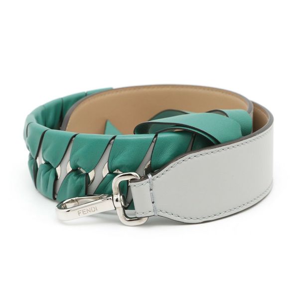 フェンディ ショルダーストラップ ストラップユー リボン レザー FENDI