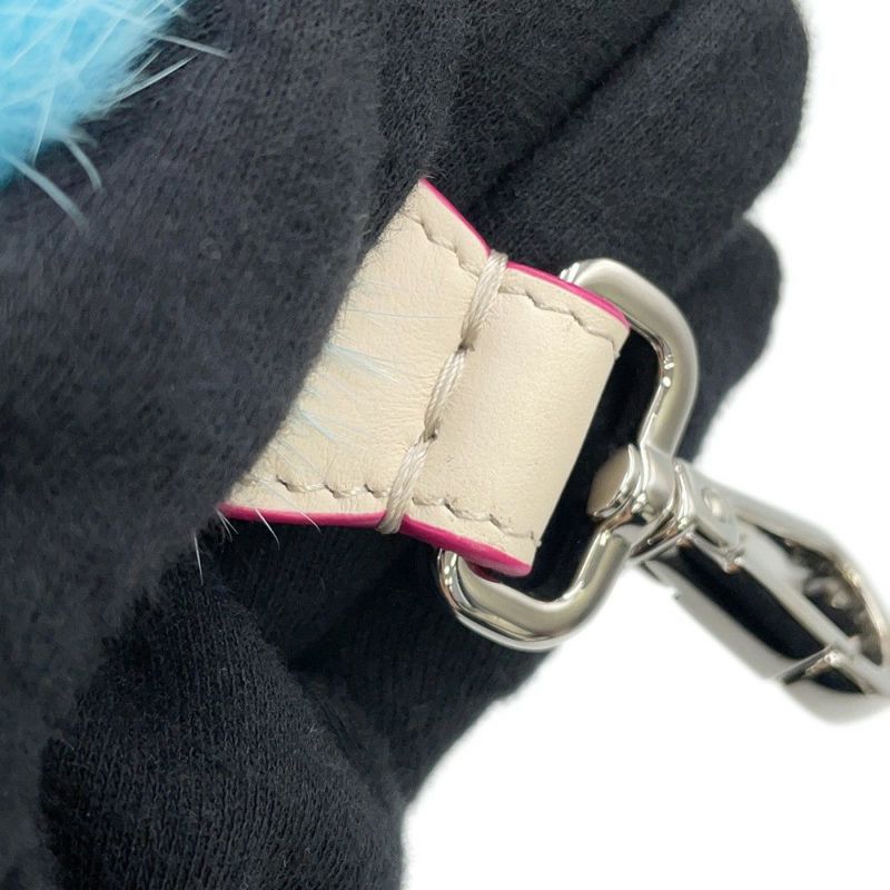 フェンディ ハンドストラップ ストラップユー ミニ ファー レザー FENDI