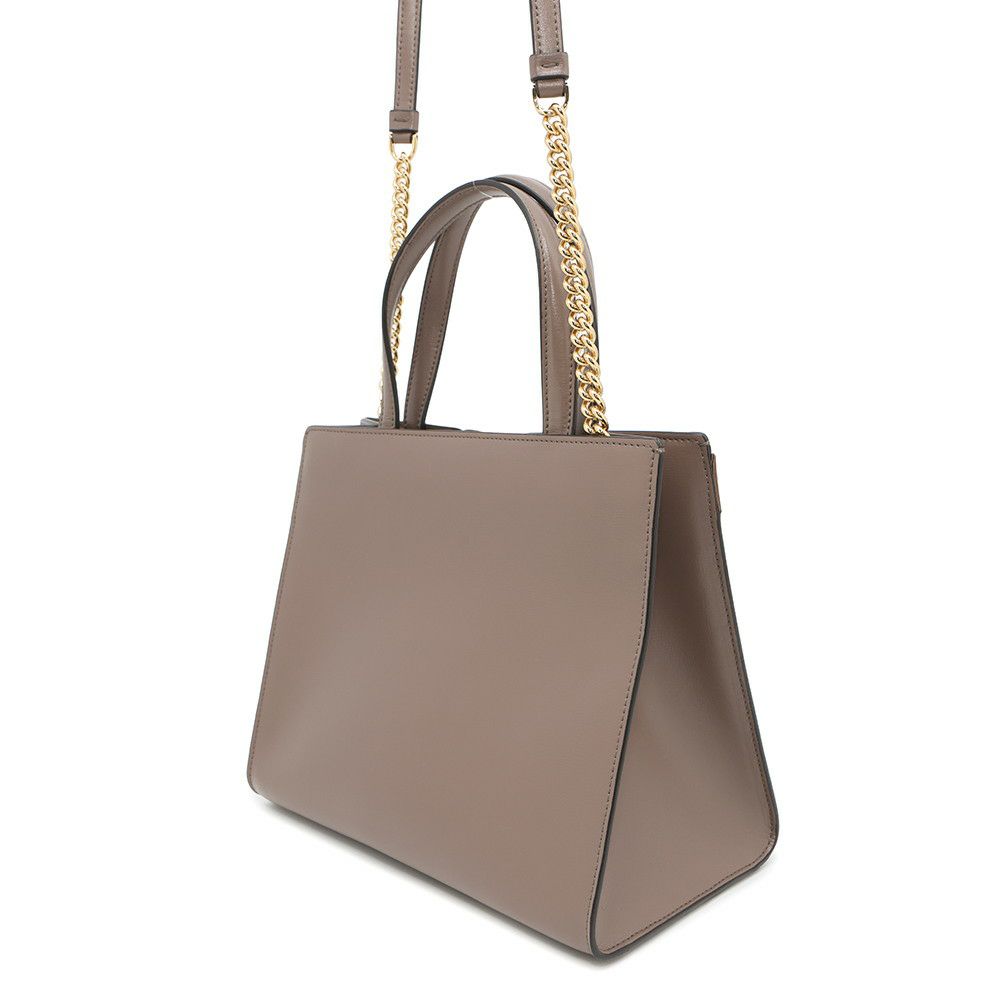 フェラガモ ハンドバッグ ヴァラ トップハンドル スプリットカーフレザー 21I290 Ferragamo 2way ブラウン