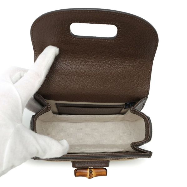 グッチ ハンドバッグ バンブー 1947 ジャンボGG ミニ トップハンドル 686864 GUCCI 2way