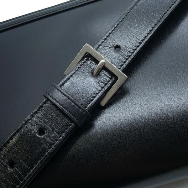 サンローランパリ ショルダーバッグ ソルフェリーノ ミディアム レザー 711039 SAINT LAURENT PARIS 黒