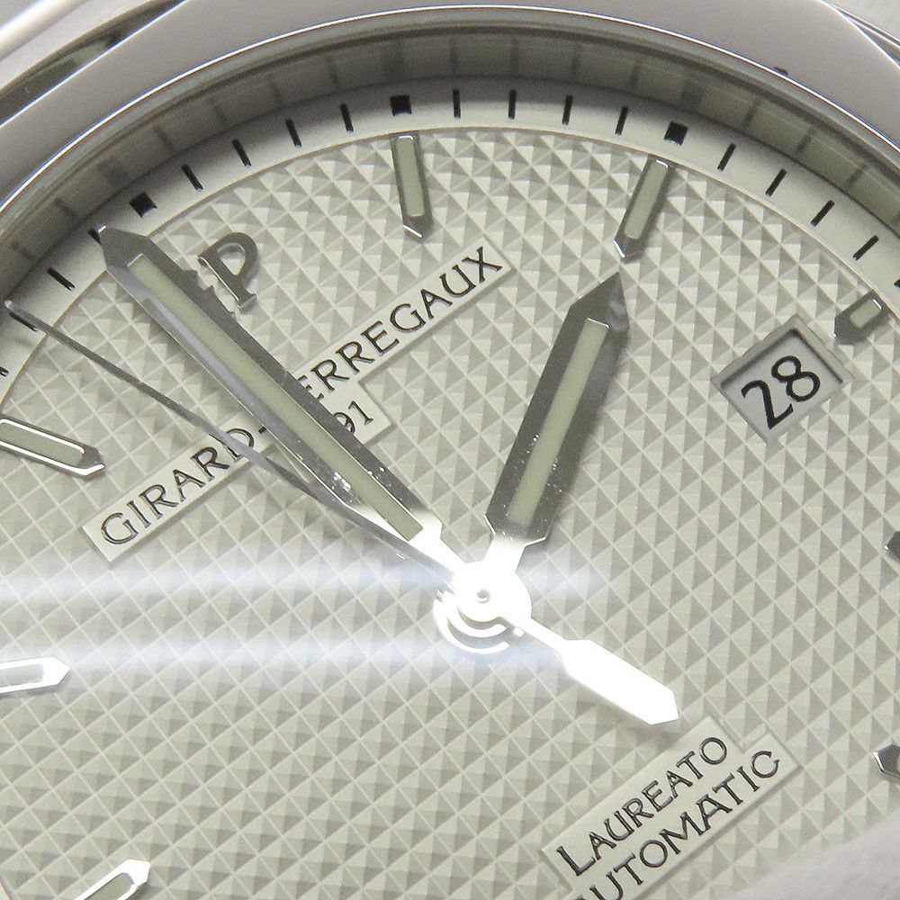 ジラールペルゴ ロレアート 創業225周年記念モデル 世界限定225本 81000-11-131-11A シルバー文字盤
