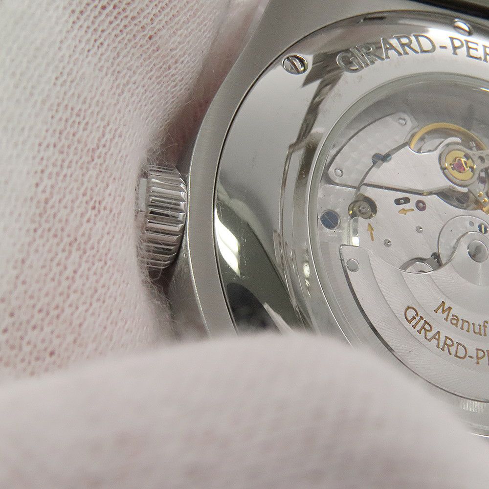 ジラールペルゴ ロレアート 創業225周年記念モデル 世界限定225本 81000-11-131-11A シルバー文字盤