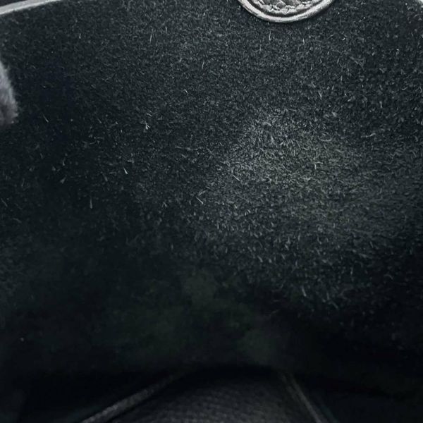 エルメス ハンドバッグ ピコタンロックMM ブラック/シルバー金具 トリヨンクレマンス X刻印 黒
