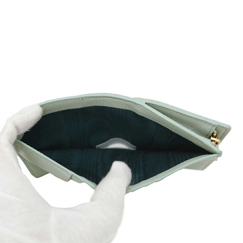 ヴァレンティノ・ガラヴァーニ 二つ折り財布 Vロゴ シグネチャー コンパクト ウォレット 6W2P0AJ5SNP