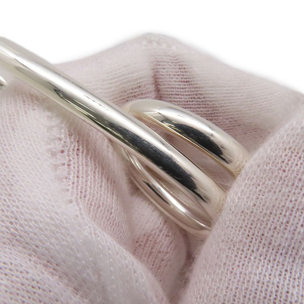 エルメス リング シェーヌダンクル パンク トリプル Chaine d'Ancre SV925シルバー リングサイズ57 HERMES 指輪