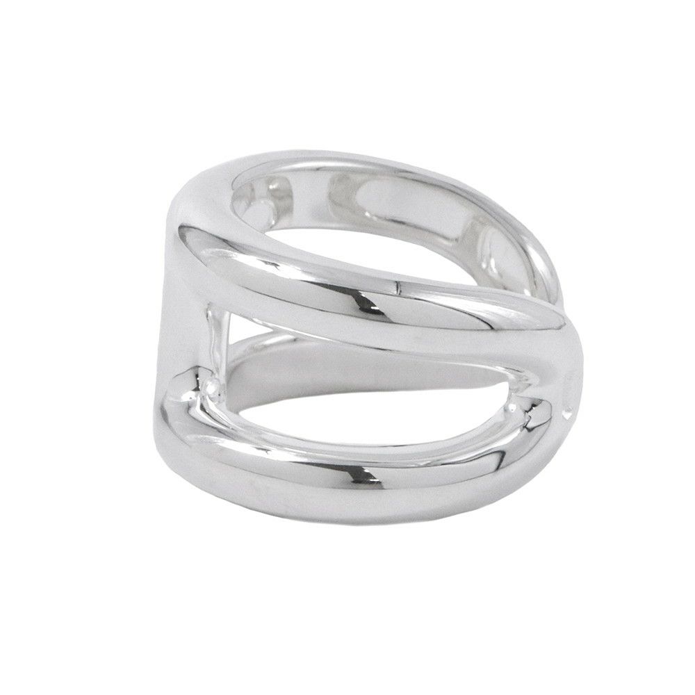 エルメス リング オスモズPM Osmose SV925シルバー リングサイズ50 HERMES ジュエリー 指輪