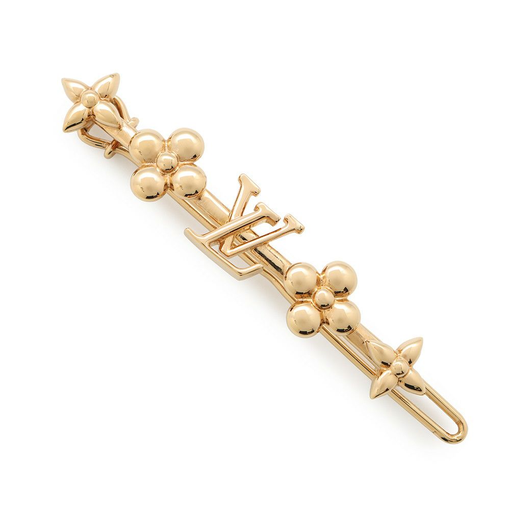 ルイヴィトン バレッタ ベビールイ メタル M01670 LOUIS VUITTON ヘアアクセサリー ヘアクリップ