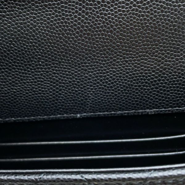 シャネル ハンドバッグ マトラッセ ココハンドル ミニミニ キャビアスキン AP4244 2wayチェーンショルダーバッグ 黒