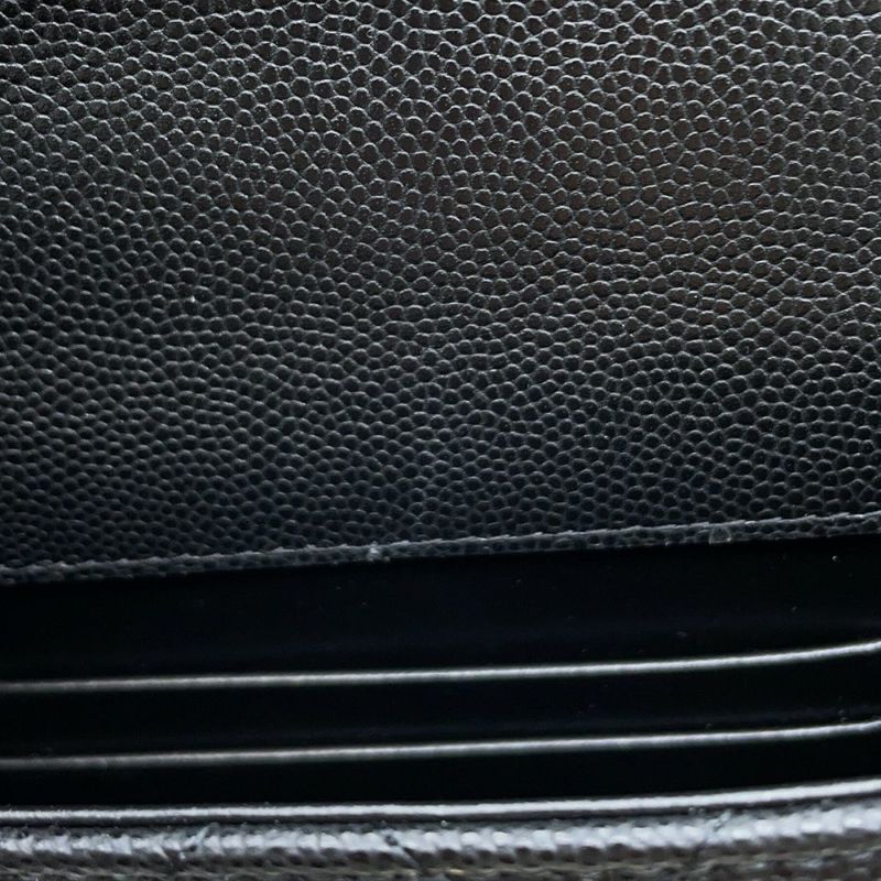 シャネル ハンドバッグ マトラッセ ココハンドル ミニミニ キャビアスキン AP4244 2wayチェーンショルダーバッグ 黒