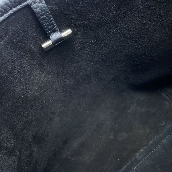 ザ ロウ ハンドバッグ パークトート スモール W1199 THE ROW 2wayショルダーバッグ 黒