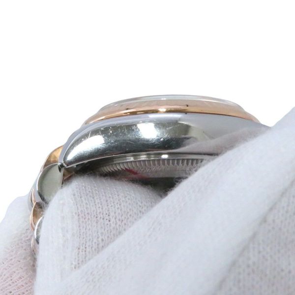 ロレックス デイトジャスト SS/K18PG エバーローズゴールド 179171NG ブラックシェル文字盤 10PD