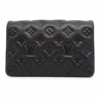 シャネル チェーンウォレット 2.55 シェブロン スタッズ Vステッチ ラムスキン CHANEL 財布黒 安心保証 |  中古・新品ブランド販売ギャラリーレア公式通販