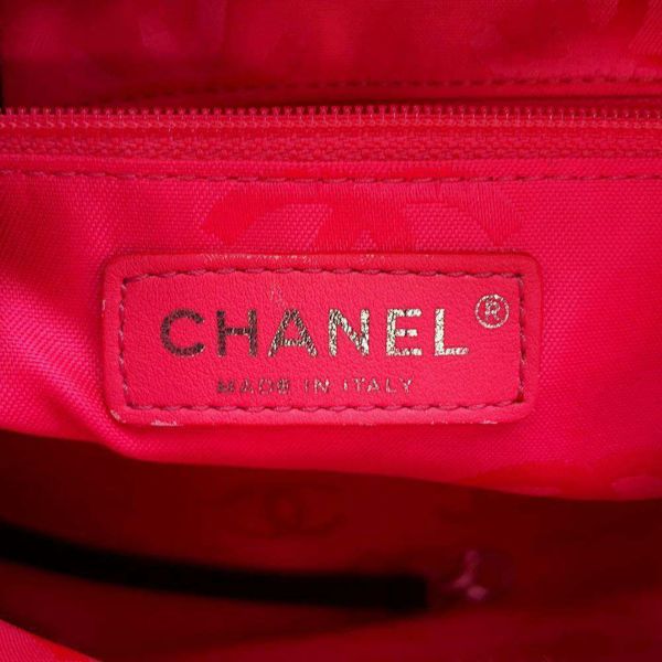 シャネル トートバッグ カンボンライン ラージ ココマーク レザー パテント A25169 CHANEL 黒