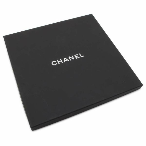 シャネル シュシュ リボン ロゴ シルク AA7530 CHANEL ヘアアクセサリー 白