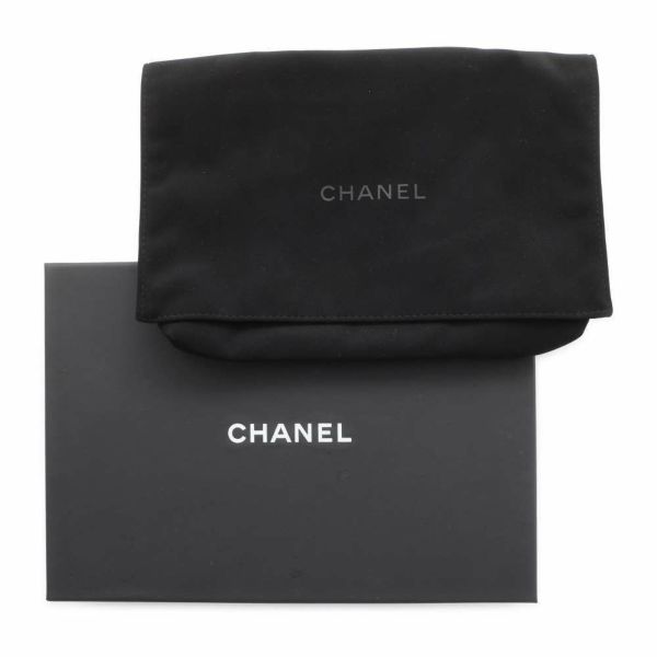 シャネル チェーンショルダーフォンケース ボーイシャネル  キャビアスキン AP3013 CHANEL ポシェット 黒