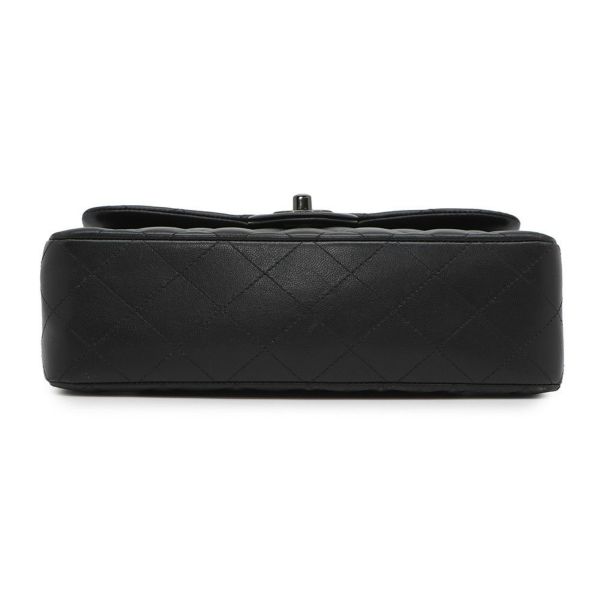 シャネル チェーンショルダーバッグ マトラッセ23 ココマーク ダブルチェーン ラムスキン A01113 CHANEL バッグ 黒