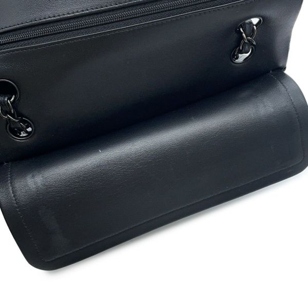 シャネル チェーンショルダーバッグ マトラッセ23 ココマーク ダブルチェーン ラムスキン A01113 CHANEL バッグ 黒