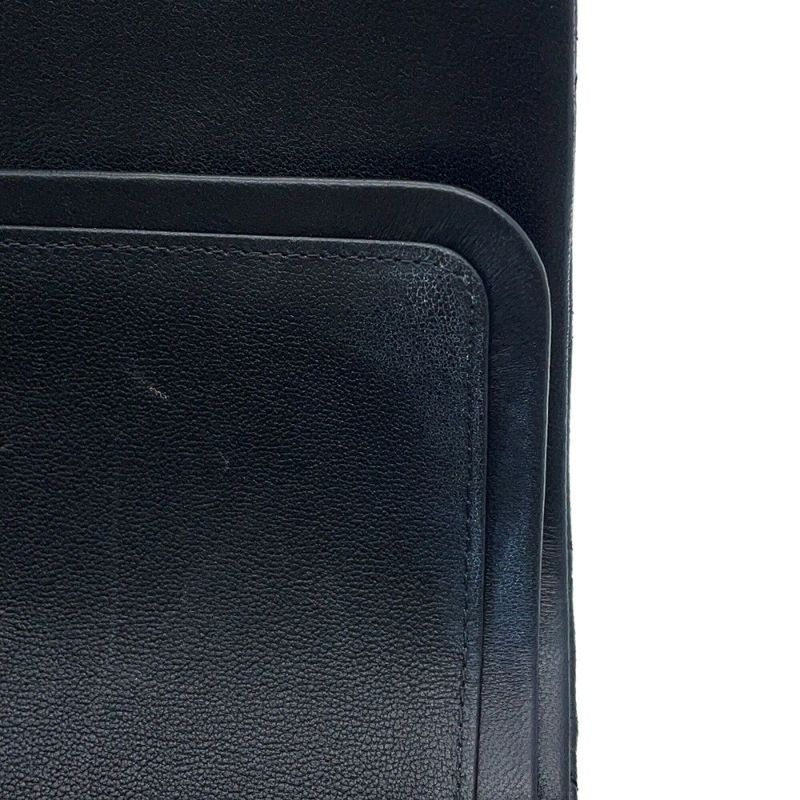 シャネル チェーンショルダーバッグ マトラッセ23 ココマーク ダブルチェーン ラムスキン A01113 CHANEL バッグ 黒