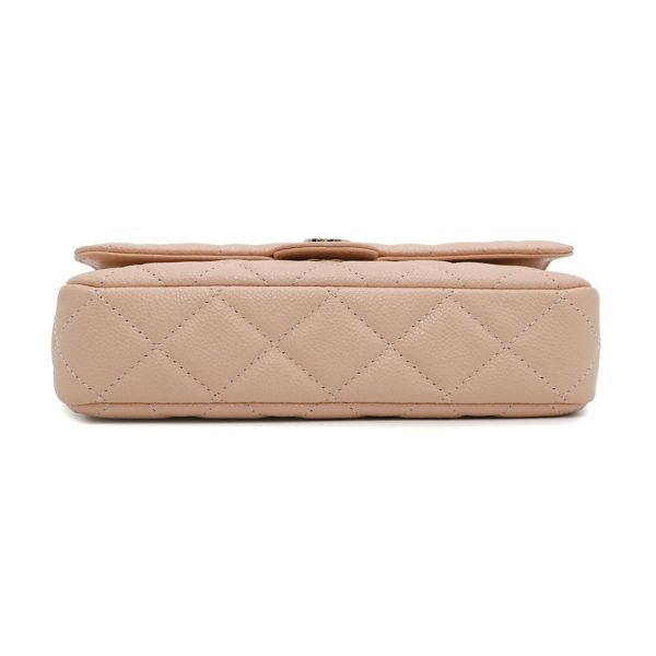 シャネル チェーンショルダーバッグ フラップ フォンケース マトラッセ ココマーク キャビアスキン AP2096 CHANEL ポシェット