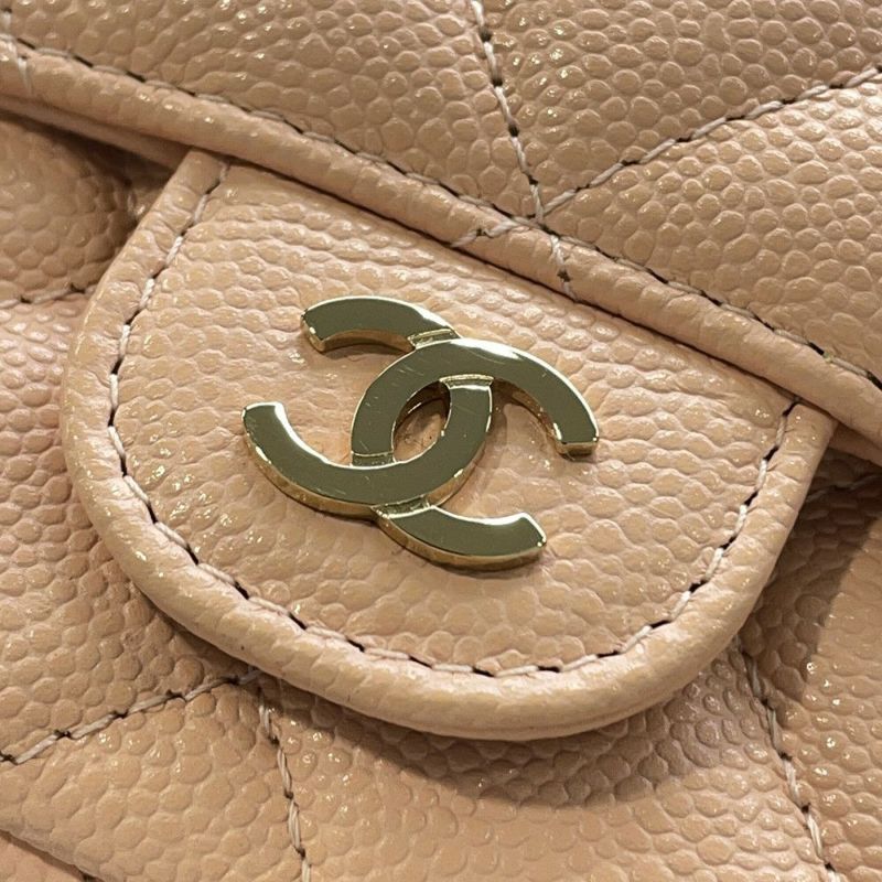 シャネル チェーンショルダーバッグ フラップ フォンケース マトラッセ ココマーク キャビアスキン AP2096 CHANEL ポシェット
