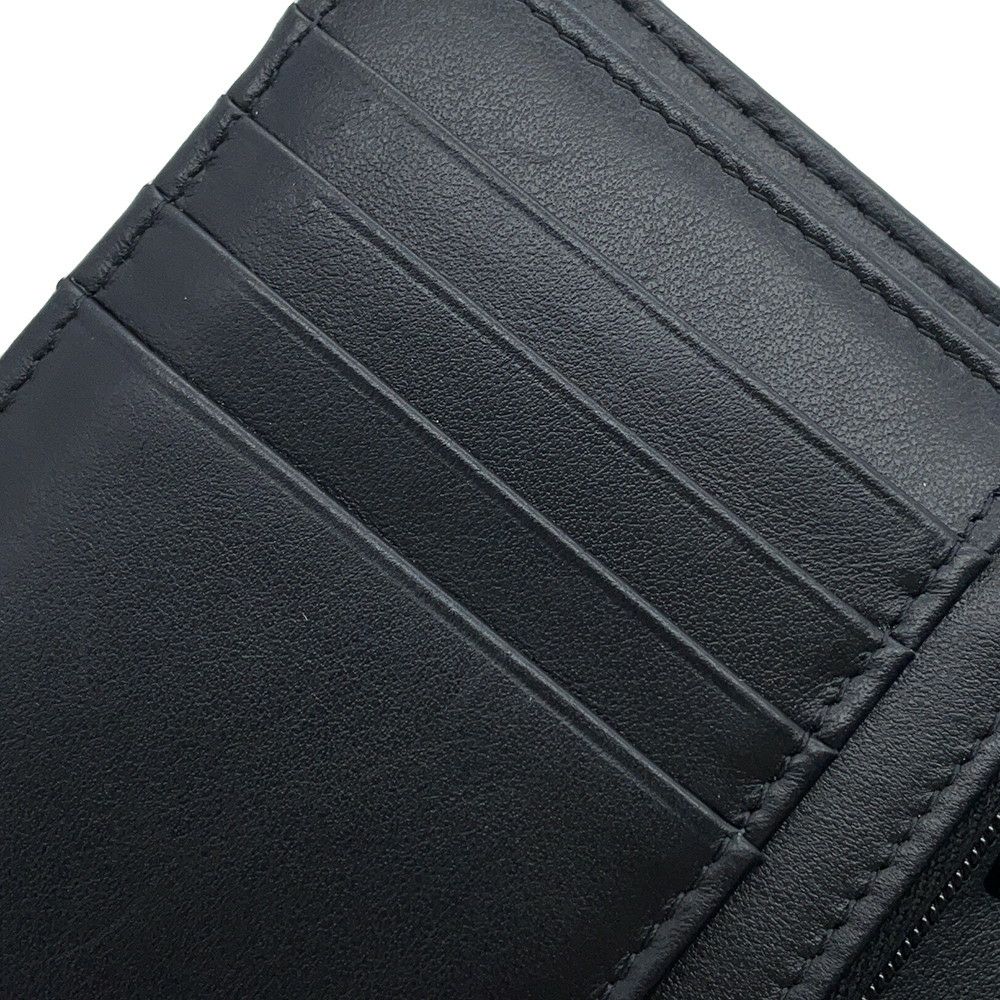 シャネル パスポートケース マトラッセ ココマーク カーフレザー AP3824 CHANEL 黒