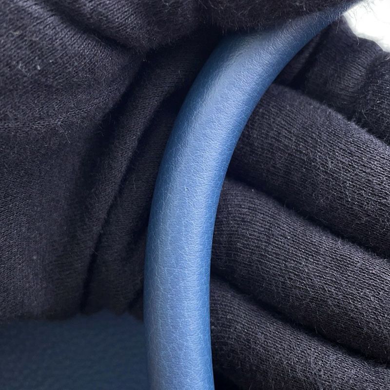 エルメス ハンドバッグ オータクロア40 ヴェールボスフォール/ブルー/シルバー金具 トワルミリタリー/エバーカラー K刻印