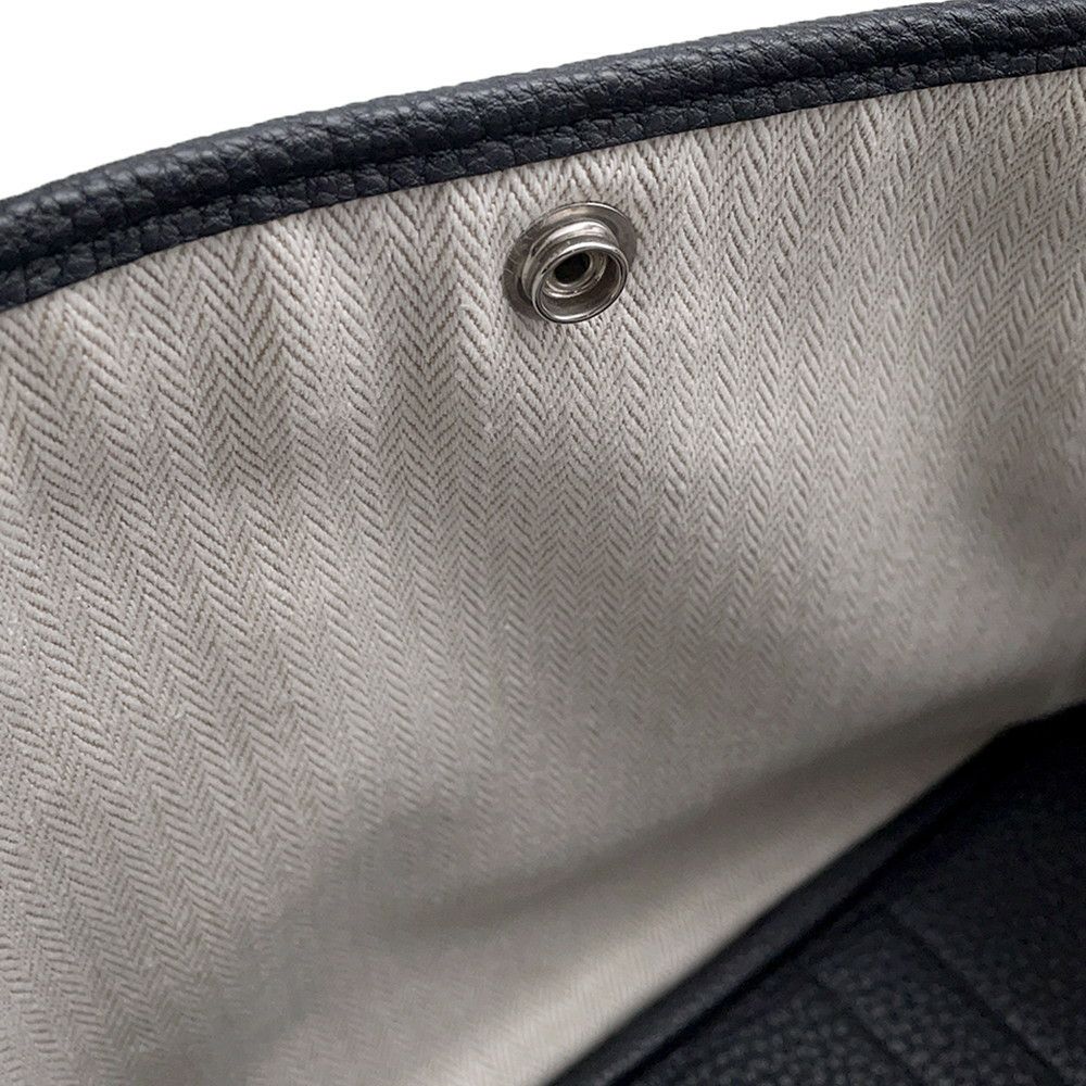 エルメス トートバッグ ガーデンパーティTPM ブラック/シルバー金具 ネゴンダ U刻印 黒