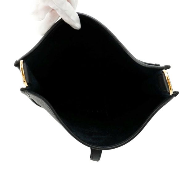 エルメス ショルダーバッグ エブリン3 PM ブラック/ゴールド金具 トリヨンクレマンス K刻印 黒