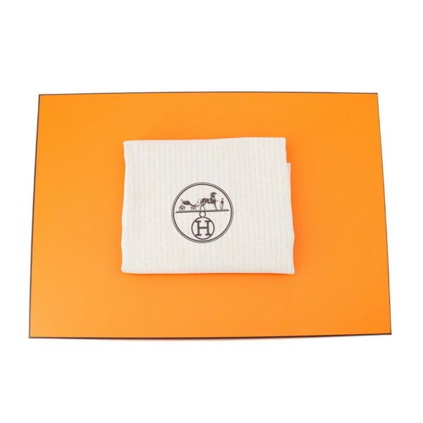 エルメス ショルダーバッグ サック アリーヌMM エクリュ/フォーヴ/シルバー金具 トワルシェブロン/バレニア B刻印