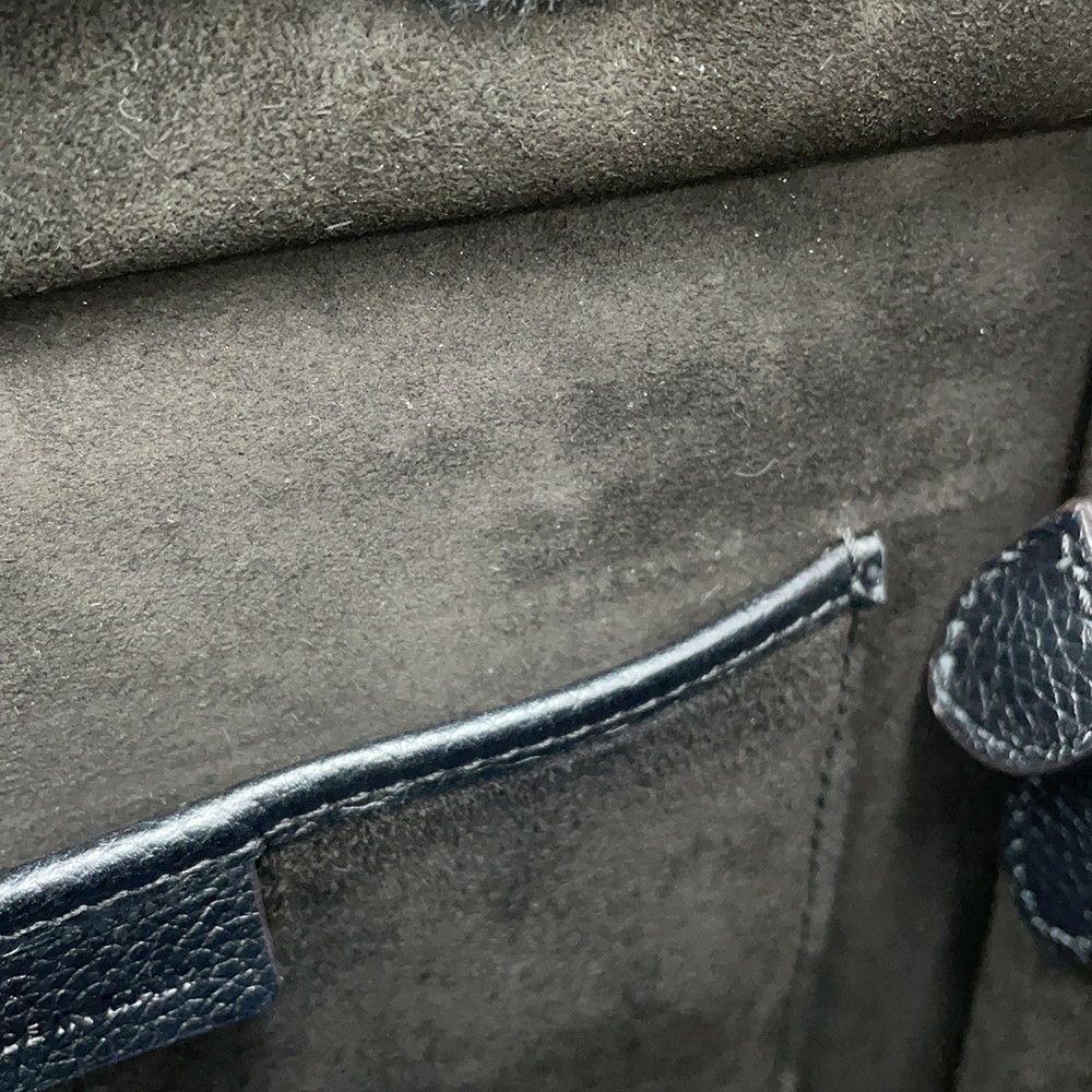 セリーヌ ハンドバッグ ラゲージ ナノショッパー 189243 CELINE 2way 黒
