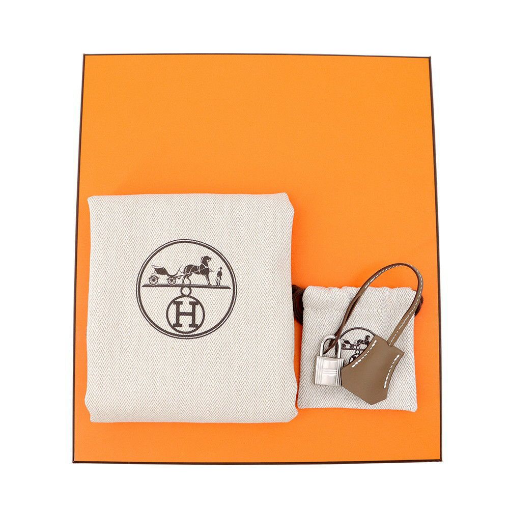 エルメス バーキン25 エトゥープ/シルバー金具 スイフト K刻印 HERMES Birkin ハンドバッグ